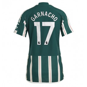 Manchester United Alejandro Garnacho #17 Gostujuci Dres za Ženska 2023-24 Kratak Rukavima